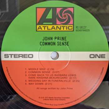 LP John Prine: Common Sense