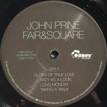 2LP John Prine: Fair & Square