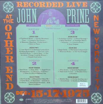 4LP/Coffret John Prine: Live At The Other End Dec. 1975 LTD