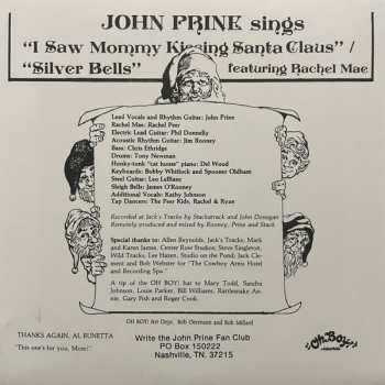 8SP/Coffret John Prine: The Oh Boy Singles LTD | NUM