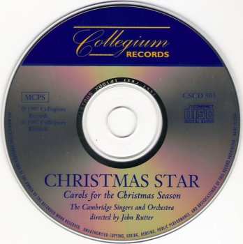CD John Rutter: Christmas Star (Carols For The Christmas Season)