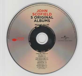 5CD/Coffret John Scofield: 5 Original Albums