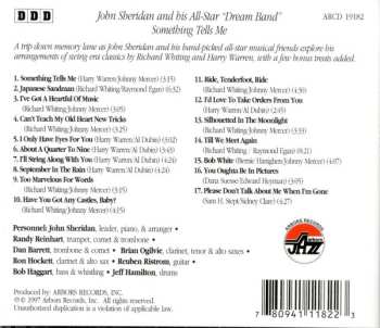 CD John Sheridan: Something Tells Me