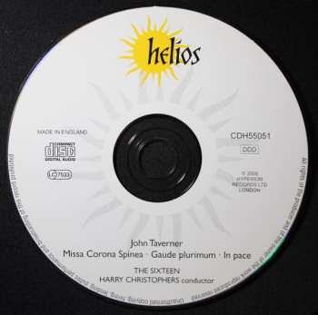 CD The Sixteen: Missa Corona Spinea · Gaude Plurimum · In Pace