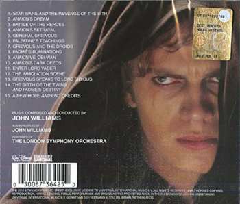 CD John Williams: Star Wars: Revenge Of The Sith