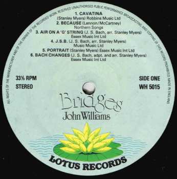 LP John Williams: Bridges