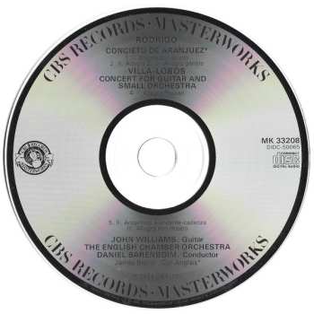 CD Joaquín Rodrigo: Concierto De Aranjuez / Guitar Concerto = Gitarrenkonzert = Concerto Pour Guitare