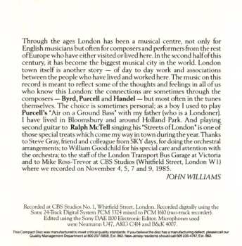 CD John Williams: Echoes Of London