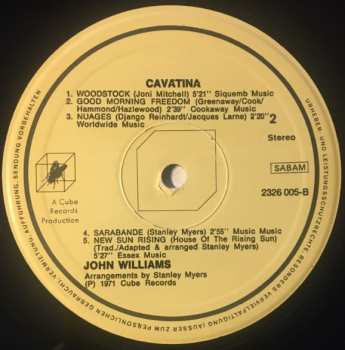 LP John Williams: Cavatina