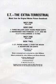 LP John Williams: E.T. The Extra-Terrestrial (Original Motion Picture Soundtrack) LTD | PIC
