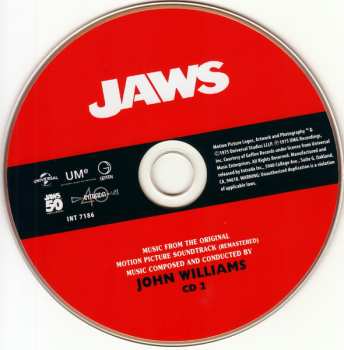3CD John Williams: Jaws (50th Anniversary Edition)