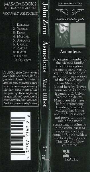 CD John Zorn: Asmodeus (Book Of Angels Volume 7)