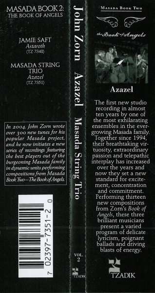 CD John Zorn: Azazel (Book Of Angels Volume 2)
