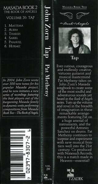 CD Pat Metheny: Tap (Book Of Angels Volume 20)