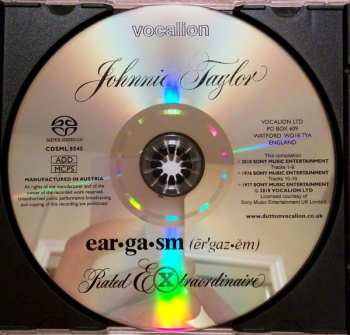 SACD Johnnie Taylor: Eargasm & Rated Extraordinaire