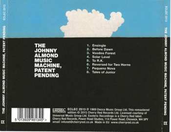 CD Johnny Almond Music Machine: Patent Pending