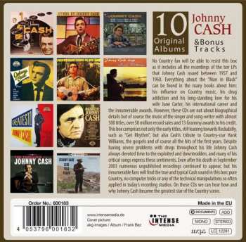 10CD/Coffret Johnny Cash: 10 Original Albums