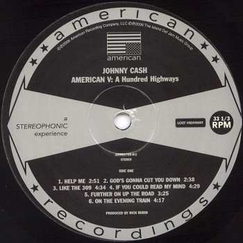 LP Johnny Cash: American V: A Hundred Highways