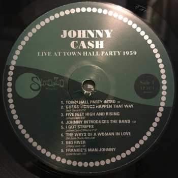 LP Johnny Cash & The Tennessee Two: Live At Town Hall Party 1959