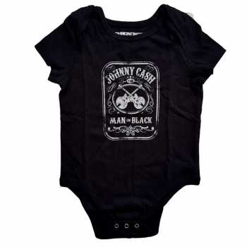 Marchandises Johnny Cash: Dětské Body Man In Black  18 měsíců