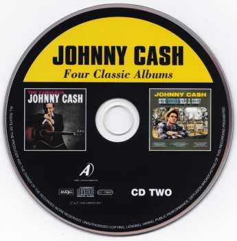 2CD Johnny Cash: Four Classic Albums