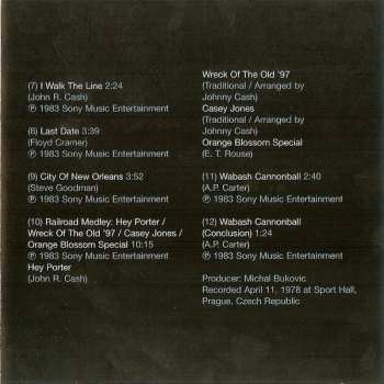 CD Johnny Cash: Koncert V Praze = In Prague Live