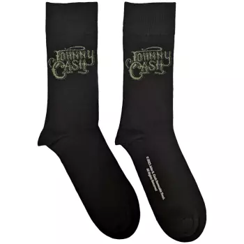 Chaussettes à la cheville Text Logo Johnny Cash