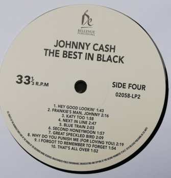 2LP Johnny Cash: The Best In Black