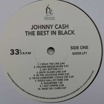 2LP Johnny Cash: The Best In Black