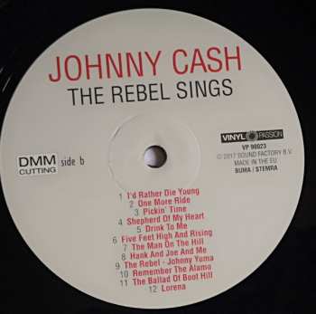 LP Johnny Cash: The Rebel Sings - An EP Selection