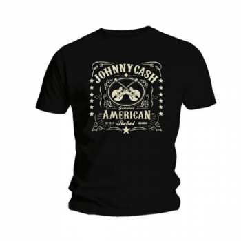 Merch Johnny Cash: T-shirt American Rebel 