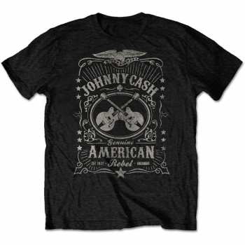 Merch Johnny Cash: T-shirt American Rebel 