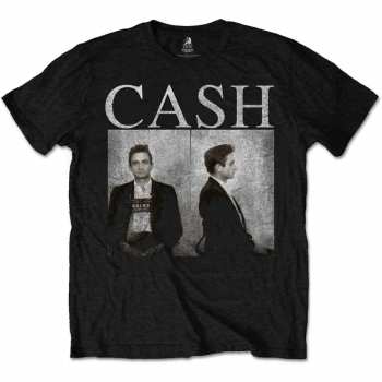 Merch Johnny Cash: T-shirt Mug Shot 