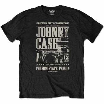 Merch Johnny Cash: T-shirt Prison Affiche 