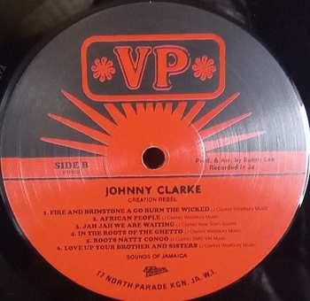 2LP Johnny Clarke: Creation Rebel