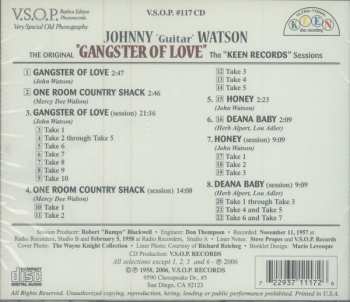 CD Johnny Guitar Watson: The Original Gangster Of Love, The "Keen Records" Sessions.