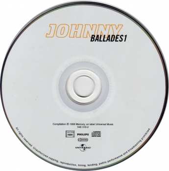 2CD Johnny Hallyday: Ballades