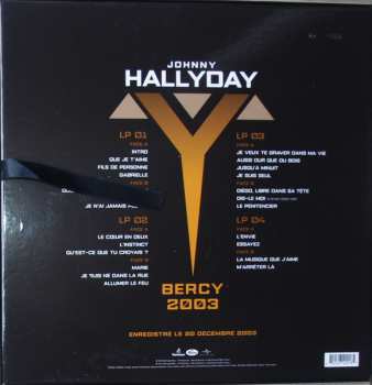 4LP/Coffret Johnny Hallyday: Bercy 2003 CLR | LTD | NUM