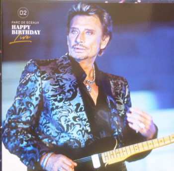 4LP/Coffret Johnny Hallyday: Happy Birthday Live - Parc De Sceaux 15.06.2000 LTD | NUM