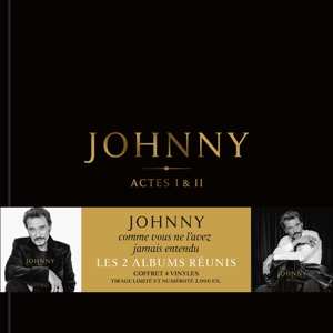 4LP/Coffret Johnny Hallyday: Actes I & II LTD | NUM