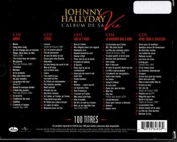 5CD/Coffret Johnny Hallyday: L'album De Sa Vie