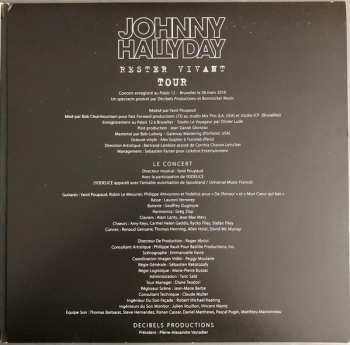 3LP Johnny Hallyday: Rester Vivant Tour DLX | LTD