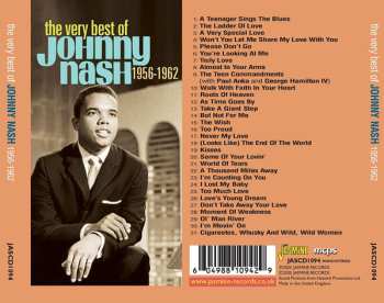 CD Johnny Nash: The Very Best Of Johnny Nash - 1956-1962