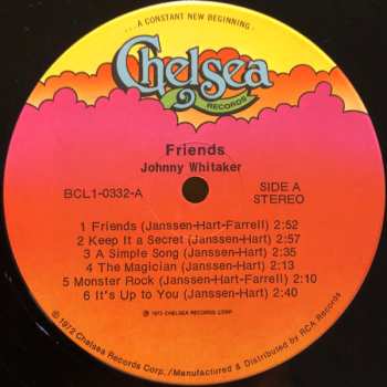 LP Johnny Whitaker: Friends