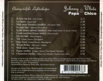CD Johnny White: Onvergetelijke Liefdesliedjes