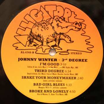 LP Johnny Winter: 3rd Degree