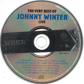 CD Johnny Winter: Setlist: The Very Best Of Johnny Winter Live