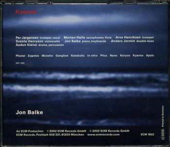CD Jon Balke: Kyanos
