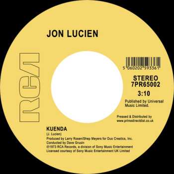 SP Jon Lucien: Would You Believe In Me / Kuenda 