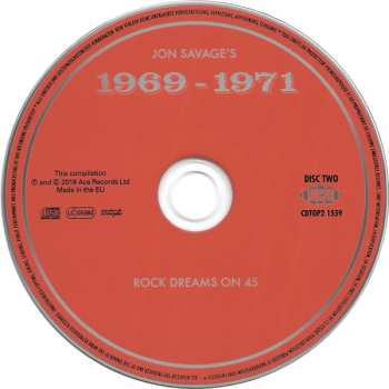 2CD Jon Savage: Jon Savage's 1969-1971 (Rock Dreams On 45)